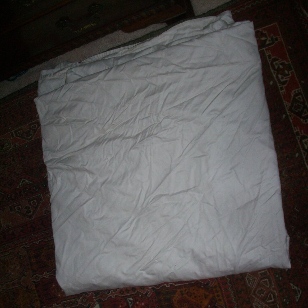 Calvin Klein Home King Flat Top Sheet 100% Cotton, Made in India, r/n 33699